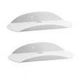 thumbnail image 1 of 2PCS Wall Floating Shelves Small Acrylic Multipurpose Display Stand Curved, 1 of 7