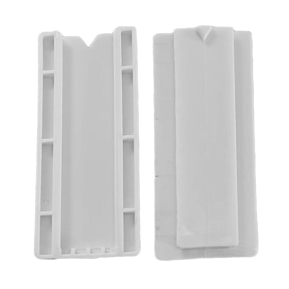 2PCS Wall Hanging Patch Panel Strip Holder Row Insert Punchfree Holder