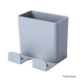 thumbnail image 1 of 2PCS Wall Mounted Remote Control Storage Phone Charging Support Organizer Holder, 1 of 8