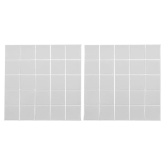 ibasenice Peel and Stick Backsplash Tiles for Kitchen, Wall Tile Stickers, 2 Pieces, Easy to Install