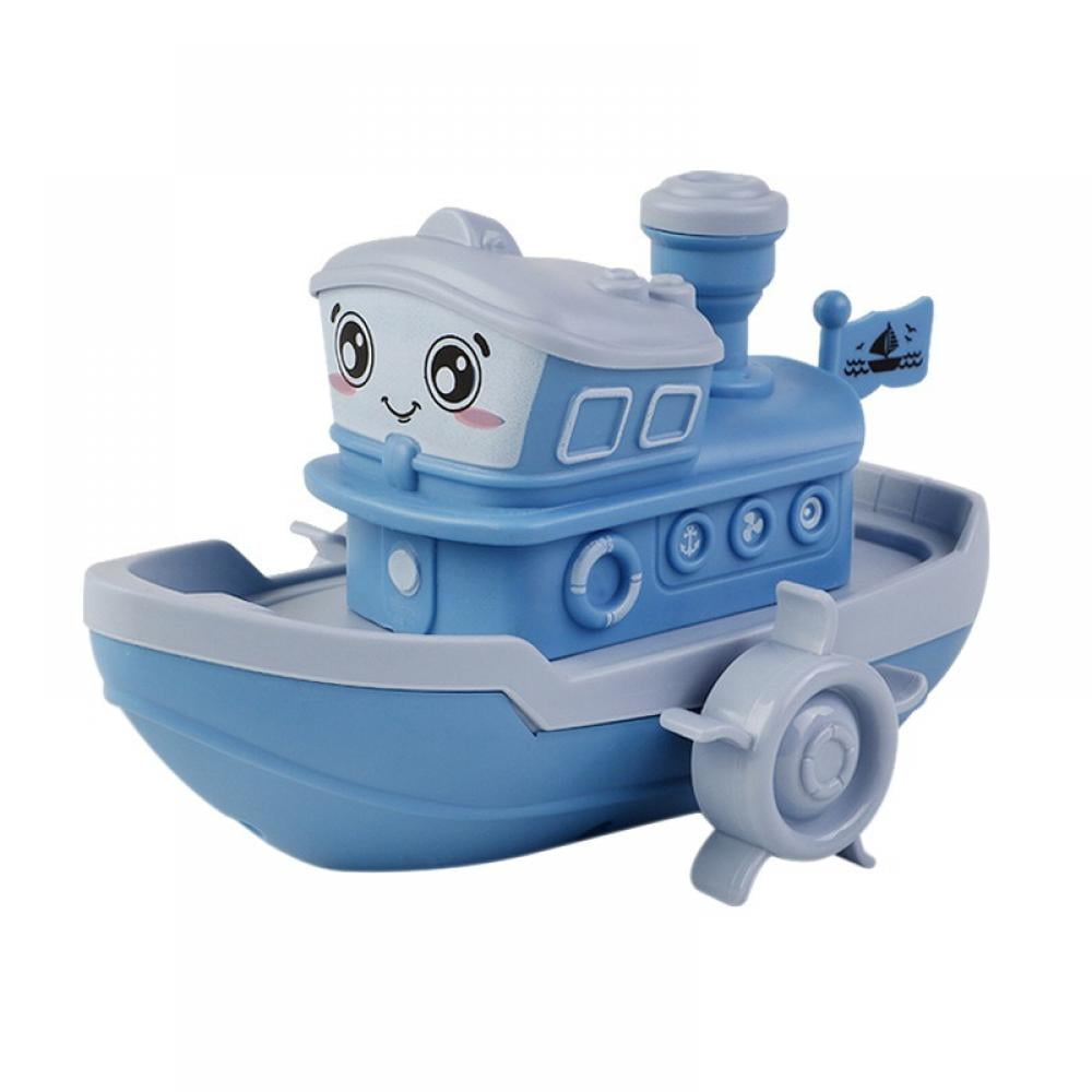Water Bath Toys, Floating Wind-up Boat, Water Table Pool Bath Time