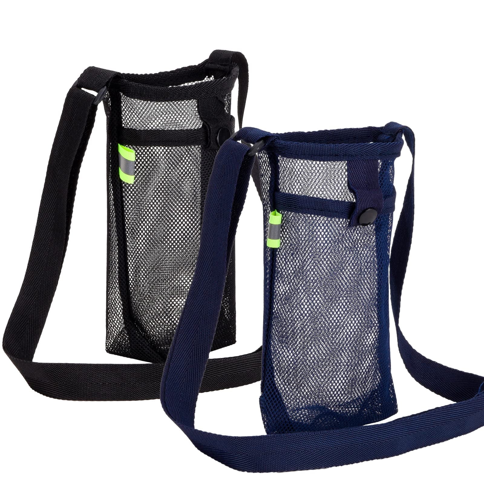2PCS Water Bottle Holders Water Bottle Carrier with Adjustable Shoulder Strap Beach Bottle Bag Water Bottle Sling Dog Water Bottle Sleeve for Sports Gym Hiking Camping Walking Walmart