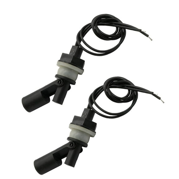 2PCS Water Level Sensor Horizontal Float Switch Tank Pool Fish Tank Side Mount
