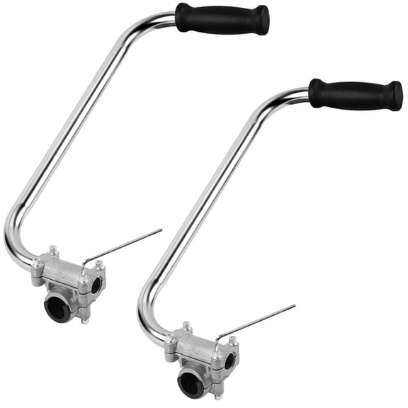 2PCS Weed Eater Handle - String Trimmer Handle, Ergonomic Trimmer Grip, Weedeater Handle with Bracket Clamp
