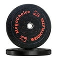 thumbnail image 1 of 2PCS Weight Plates ,2 inch Rubber Weight Plate,Barbell  Weight Plates For Weight Lifting Home Gym,Workout Plates, 1 of 7