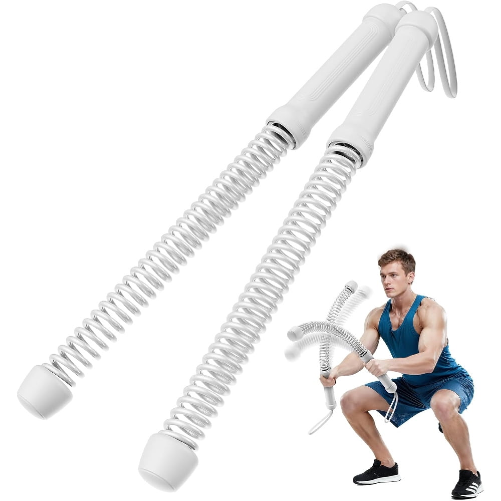 Muscular Arm Rope 2PCS Weighted Ropeless Battle Ropes for Home Gym, Heavy Duty Arm ...