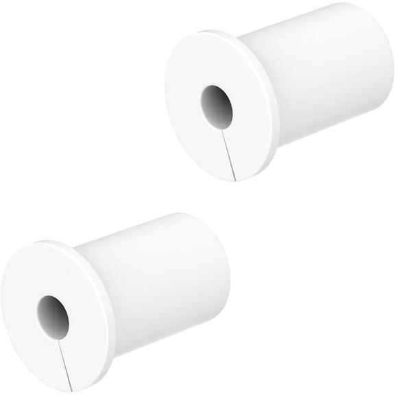 2PCS White 3/4inch starlink Wall Cable Pass Through Bushing Grommets Accessories (2PCS White Starlink Grommets)