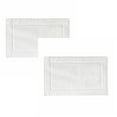 thumbnail image 1 of 2PCS White Cotton Classic Rug Bath Mats Absorbent Cotton Hotel Spa Shower Bathtub Mats [Not A Bathroom Rug] Machine Washable Shower Bathroom Floor Towel, 1 of 9