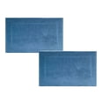thumbnail image 1 of 2PCS White Cotton Classic Rug Bath Mats Absorbent Cotton Hotel Spa Shower Bathtub Mats [Not A Bathroom Rug] Machine Washable Shower Bathroom Floor Towel, 1 of 8