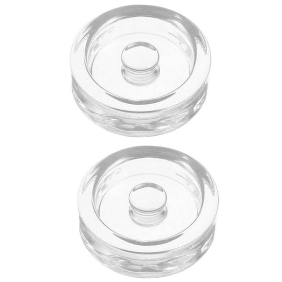2PCS Wide-Mouth Fermentation Glass Weight, Glass Weight Lids for Mason Jar Wide Mouth