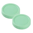 thumbnail image 1 of 2PCS Wide Mouth Jar Lids Plastic Canning Storage Lids Leak Proof And Scratch 86Mm 8.6Cm Utility, 1 of 3