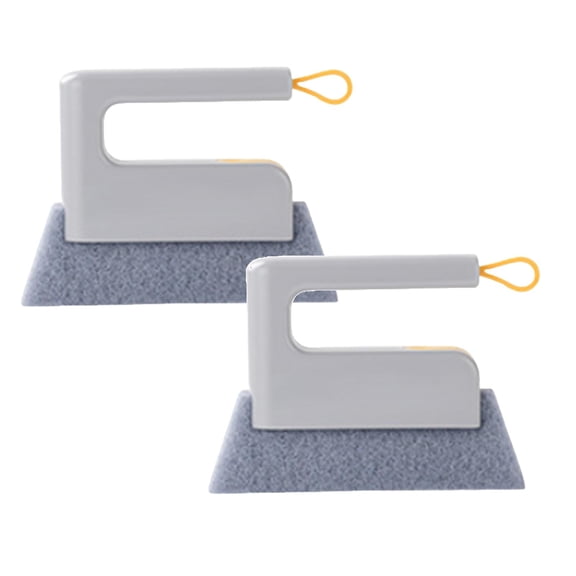 2PCS Window Cleaning Brushes, Detachable Cleaning Brush, Handheld Sliding Door Track Cleaner Brush Tools, Window Track Cleaning Tools Sill/Tile Lines/Keyboard/Car Vents