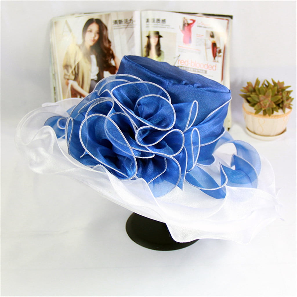 2PCS Women's Church Kentucky Daily Cap Fascinator Bridal Tea Party