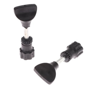 2PCS Wooden Router Base for Electric Trimmer Machine with Gear Screw
