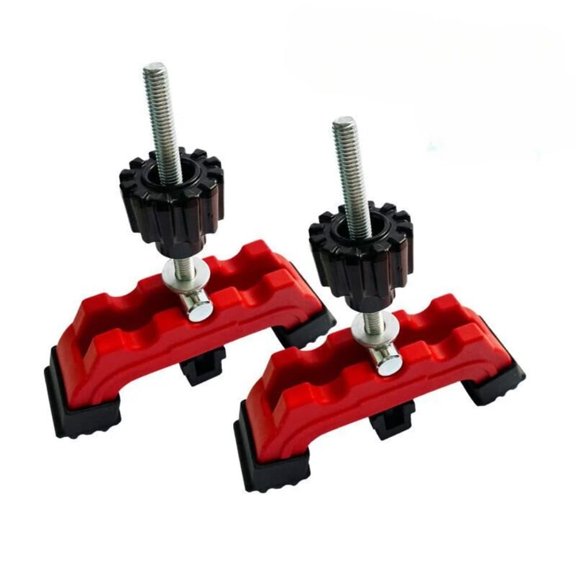 YTRRE Woodworking Desktop Fixed Clamp Plate Adjustable Quick Clamping T-Shaped Slide Clamps