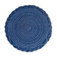 2PCS Woven Placemats Heat Insulation Mat Round Table Mats Dining Table
