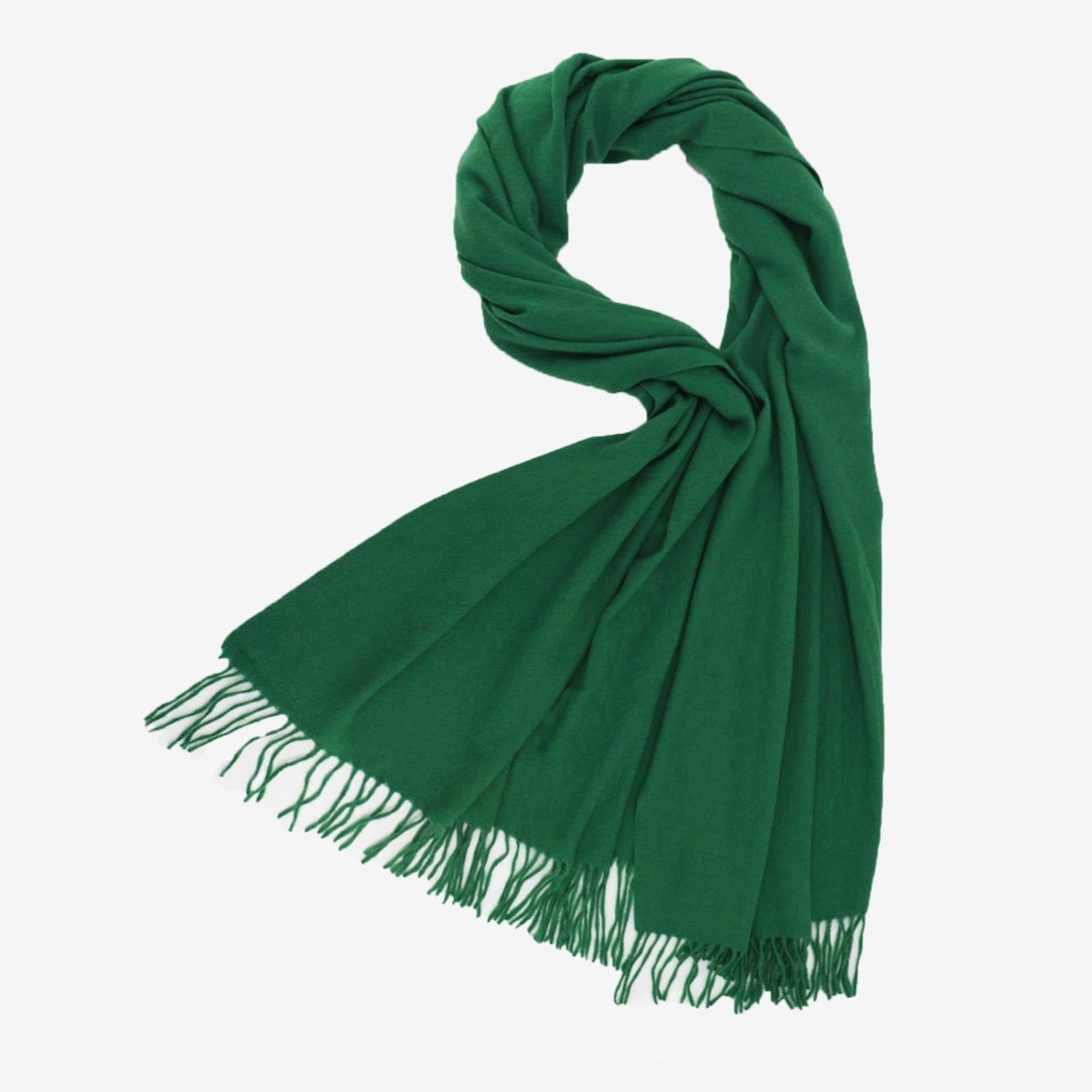 2PCS Wraps&Wool Lightweight Wool Scarf for Women Soft Feel Pashmina