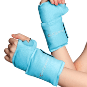 Comfytemp Reusable Wrist Ice Pack Wrap, Hot and Cold Therapy for Hand Pain, Swelling, Injuries, 2 Pack