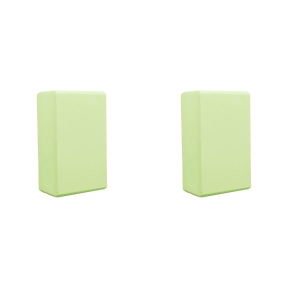 2PCS Yoga Blocks â High Density EVA Foam Yoga Blocks for Support, Stretching & Meditation â Lightweight, Non- Yoga Props for Pilates, Balance & Deep Poses â Durable Foam Brick Essentials