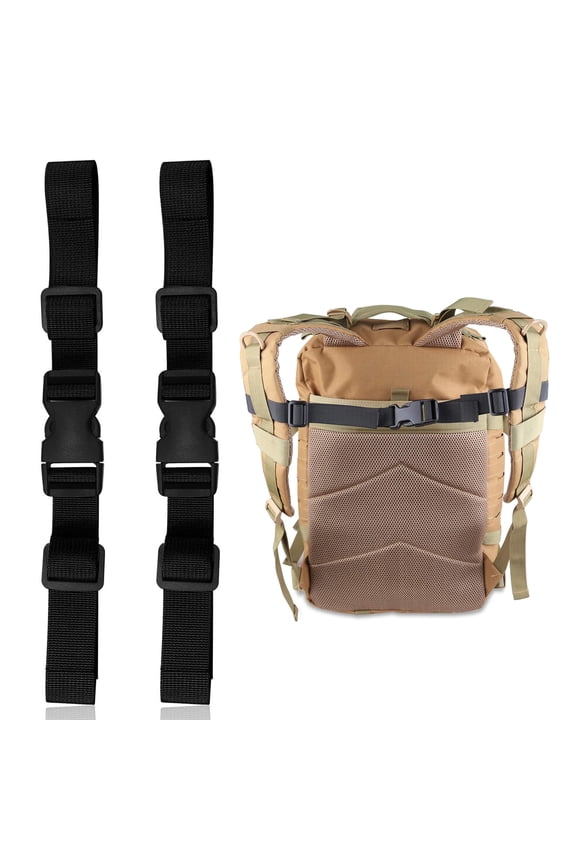 2PCS adjustable backpack chest strap