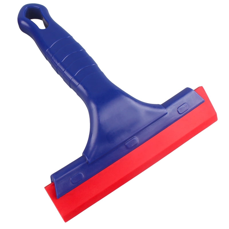 2PCS blue Multifunction Silicone Cleaning Scraper Squeegees Shovel Tile Gap Filling Tool Grout Scrapers Car Film Glass Water Snow Ice Trowel Remover