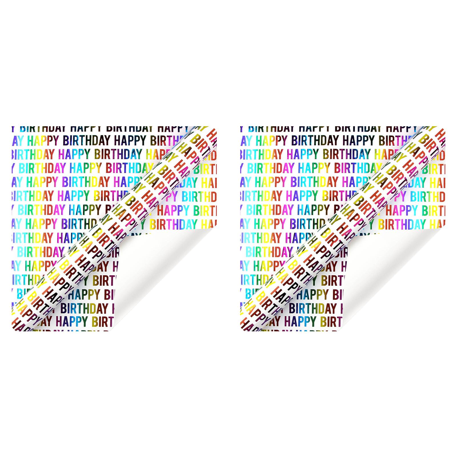 2PCS brown wrapping paper gift bags small size flowers for decoration