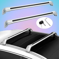 2PCS fit for BUICK ENCORE 2011-2022 Lockable Roof Rail Rack Crossbars Cross Bars Aluminum Alloy