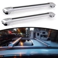 thumbnail image 1 of Roof Rack Cross Bars for Hyundai Palisade 2026 2027 | Lockable Design & 75kg Capacity | 2Pcs Silver Aluminum Anti-Corrosion Rooftop Cargo Carrier, No Drilling Required, Hyundai Palisade Accessories, 1 of 6