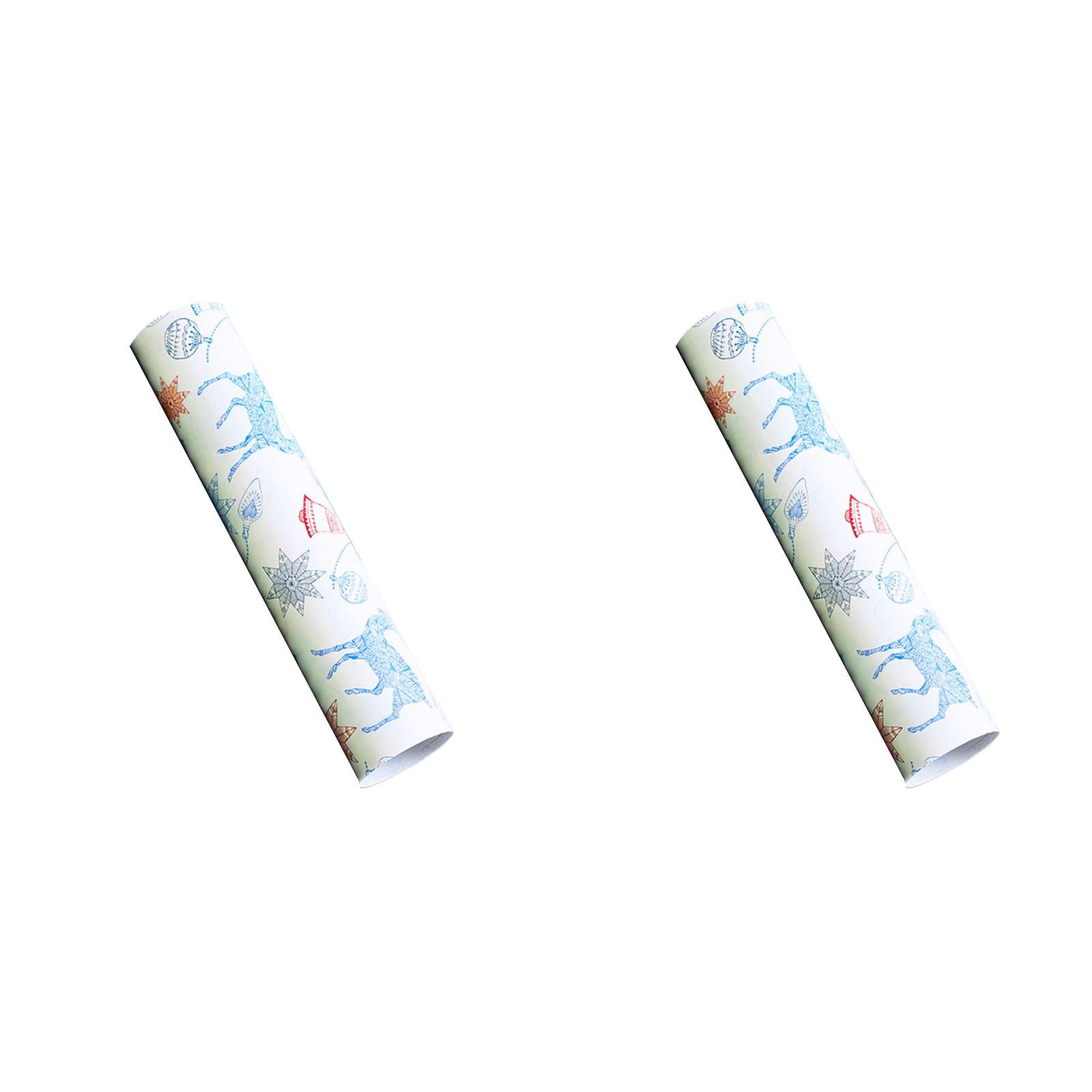 2PCS flower wrapping paper gift bags for kids christmas decorations DIY