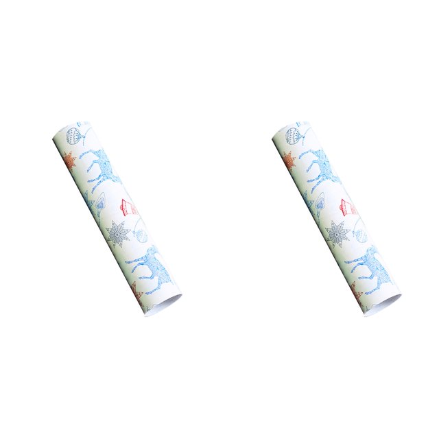 2PCS flower wrapping paper gift bags for kids christmas decorations DIY