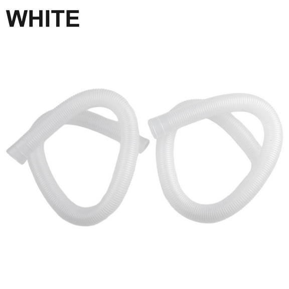 2PCS for 1-1/4 Inch Accessory Hose Above Ground Pool Pump Replacement 1.25" White