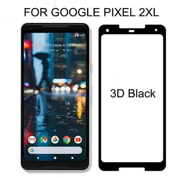 2PCS for Google Pixel 2 3 XL Smartphone Glass Screen Protector For Google Pixel 2 3 Pixel 2XL 2 3 XL 3XL 3D 2.5D Tempered Glass Full Coverage
