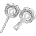2PCS ice separator Bar Ice Strainer prong strainer bartender strainer