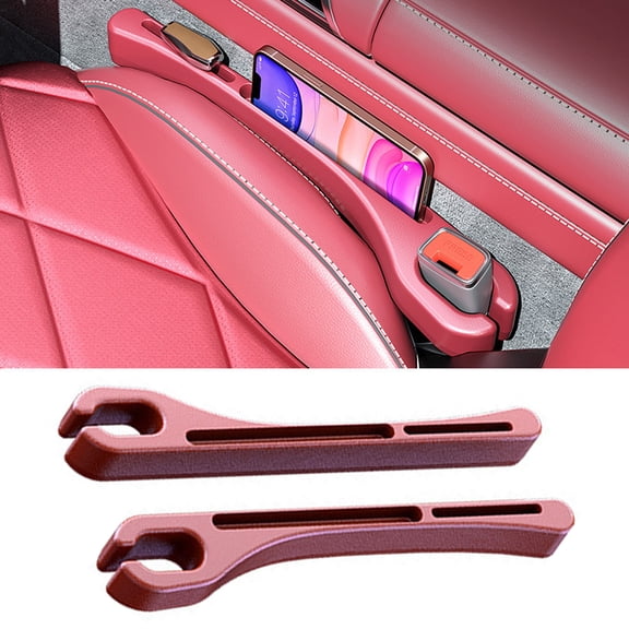 2PCS moobody Car Seat Gap Filler, Leakproof Plugging Strips with Storage Organizer, Dropping Things