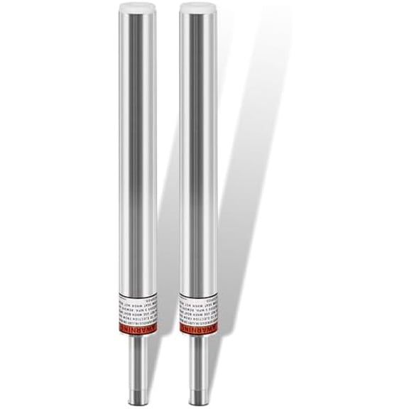 2PCs 3/4" Boat Seat Pin Post for Most Marine Boat Seat Pedestal Base Mount, SP-2134 Boat Seat Pedestal Post Lock-in Aluminum Extension Post Pole for Pontoon Boat/Fishing Boat/Bass Boat/Cruising Boat