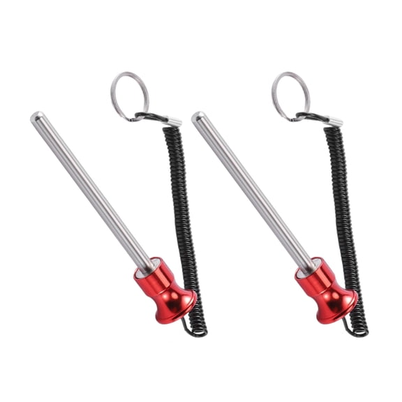 2PCs Aluminum Mixture Fitness Machine Dowels Locking Tip Dynamic Blue Permanent Gym Accessory