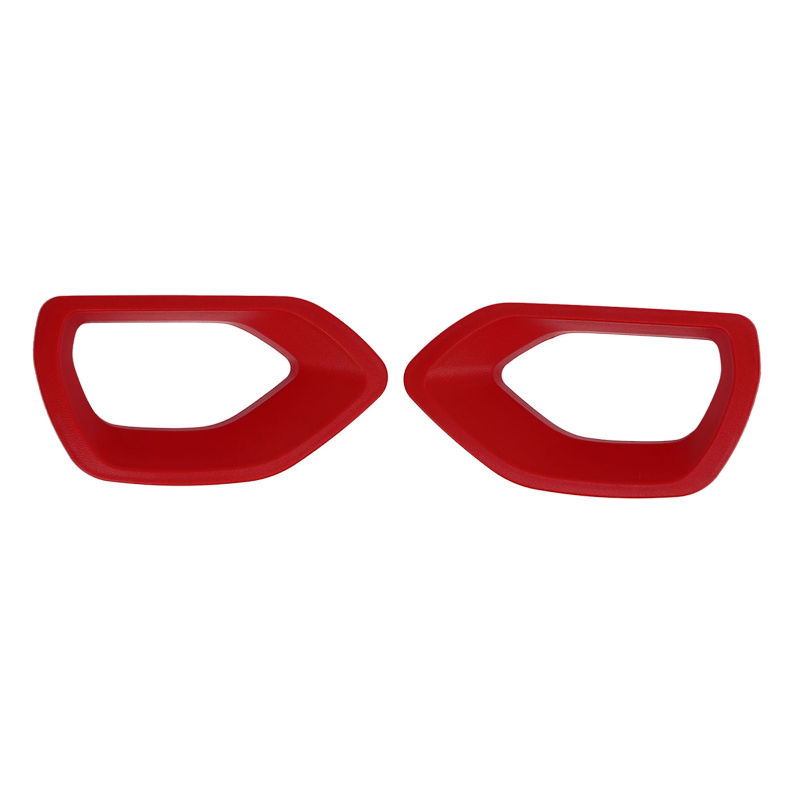 2PCs Car Air Intake Grille Upper Red Grille Bezel 68417504AB