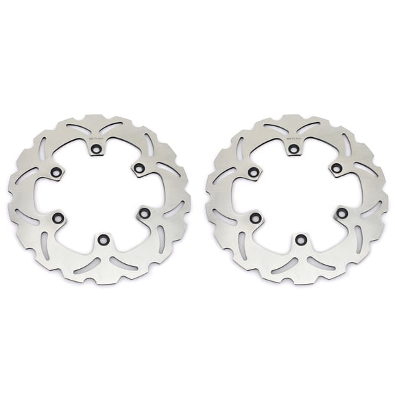 2PCs Front Brake Discs Rotors For KAWASAKI GPZ 750 R 85-86 GPZ 900 R 84-89 GPX 1000 R 86-89 GPZ 1100 83-93 GPZ 1000 RX 86-89