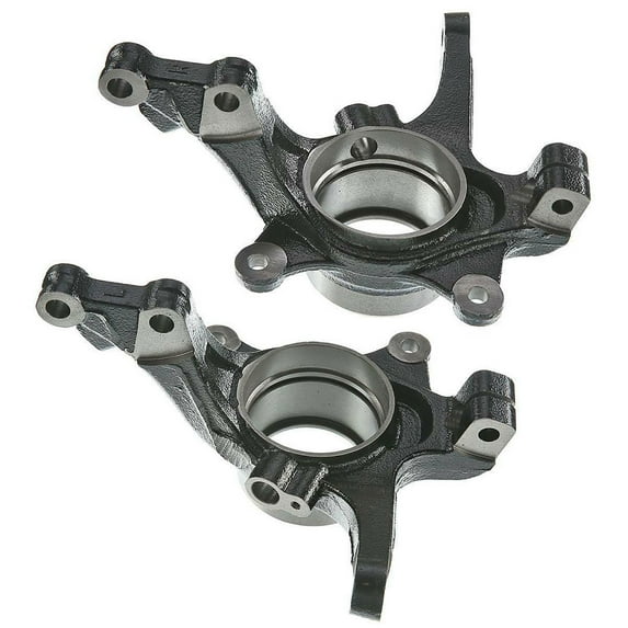 2PCs of Front Left Driver & Right Passenger Side Steering Knuckle For 2010-2013 Hyundai Tucson For 2010 Kia Sportage Replace For 698-055 698-054 51716-2S000 51715-2S000
