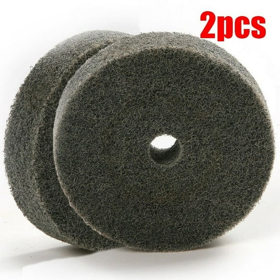2PCs Nylon Fiber Buffing Polishing Wheel Fits Bench Grinder 3 Thickness 20MM
