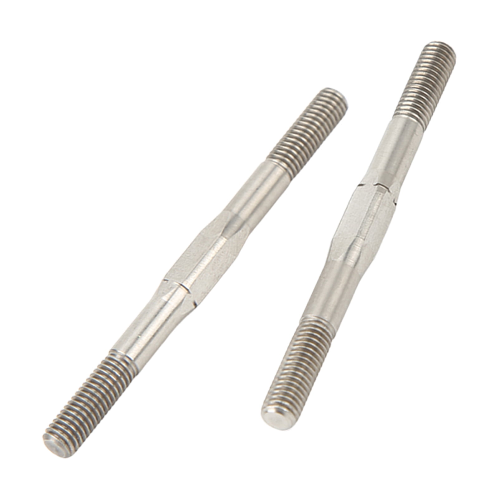 2PCs RV Turnbuckle Tie Rod High Strength Steel M5 65mm Heavy Duty Anti Impact Replacement for