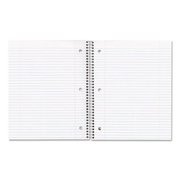 2PK 1-Subject Wirebound Notebook, 3-Hole Punched, Medium/College Rule, Randomly Assorted Front Covers, 11 x 8.88, 100 Sheets