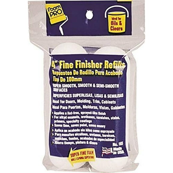 2PK 4" Foam Roll Refill