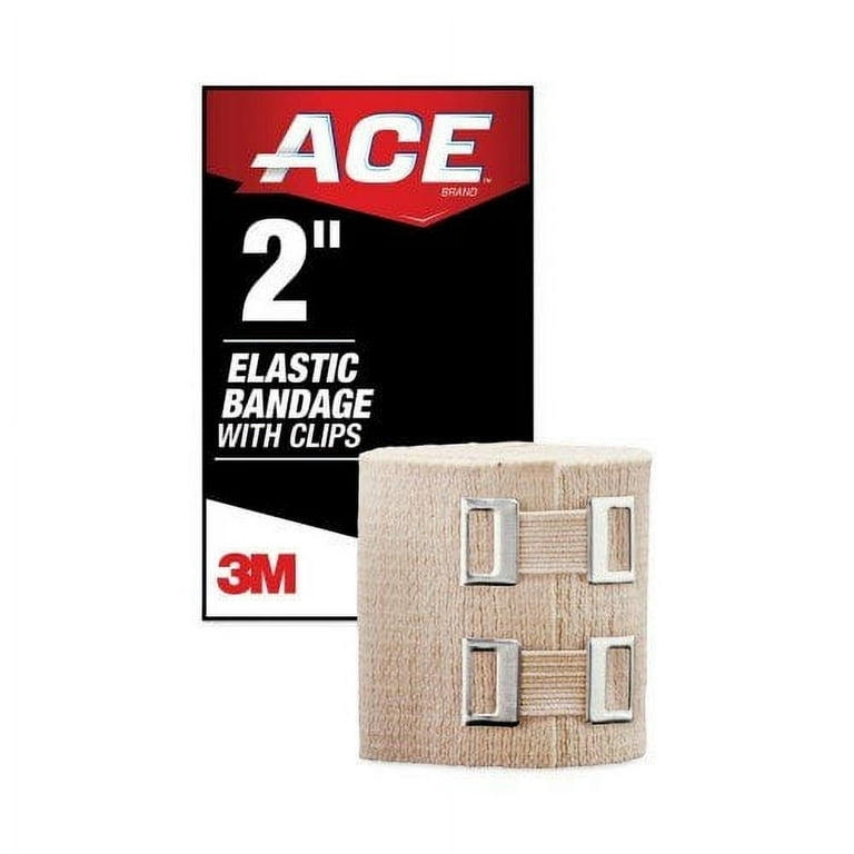 Elastic Bandage with E-Z Clips, 2 x 50 Elastic Bandage with E-Z Clips, 2 x 50