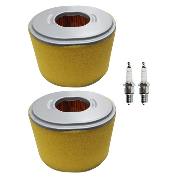 2PK Air Filter And Spark Plug For Honda GX240 GX270 Fits 17210-ZE2-822