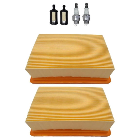 2PK Air Filter Tune Up Kit For Stihl BR350 BR450 SR440 Fits 4223 141 0300