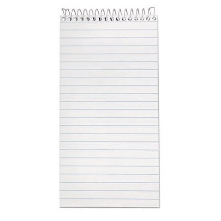 2Pc Earthwise by Ampad Recycled Reporter's Notepad, Gregg Rule, White Cover, 70 White 4 x 8 Sheets (25280)