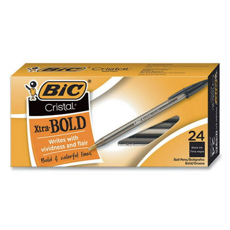 Bic Cristal Xtra Bold Extra Bold Ballpoint Pens 2PK BIC Cristal