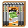 thumbnail image 1 of 2PK BIC Xtra Smooth Mechanical Pencil, 0.7 mm, HB (#2), Black Lead, Clear Barrel, 40/Pack (24276526), 1 of 1
