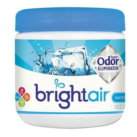 2PK BRIGHT ir BRI900090EA Super Odor Eliminator, Cool and Clean, Blue, 14 oz
